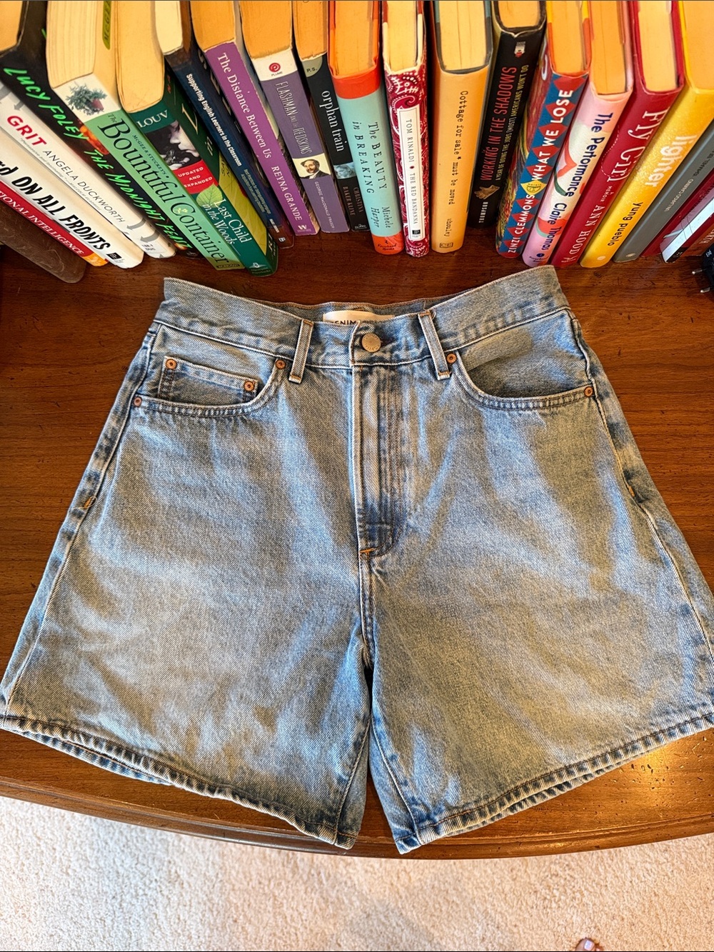 Aritzia Denim Forum 90s Vintage Hi-rise Denim Short sz 27